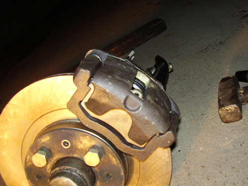 Как установить задние дисковые тормоза на ВАЗ-2109 с ручником